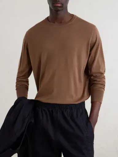 William Lockie Merino Wool Sweater - Men | Thumbnail 5 William Lockie Merino Wool Sweater - Men | Thumbnail 5