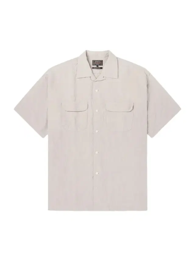 Convertible-Collar Linen Shirt - Men