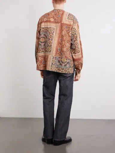 Visvim Bandana-Print Cotton-Voile Shirt - Men | Thumbnail 4