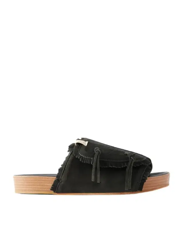 Christo Shaman Folk Fringed Suede Summer Shoes - Men