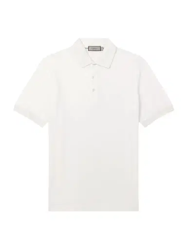 Canali Cotton-Piqué Polo Shirt - Men | Thumbnail 1 Canali Cotton-Piqué Polo Shirt - Men | Thumbnail 1
