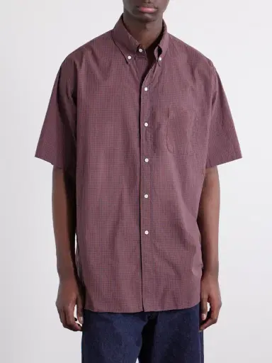 Beams Plus Button-Down Collar Checked Cotton Shirt - Men | Thumbnail 3 Beams Plus Button-Down Collar Checked Cotton Shirt - Men | Thumbnail 3