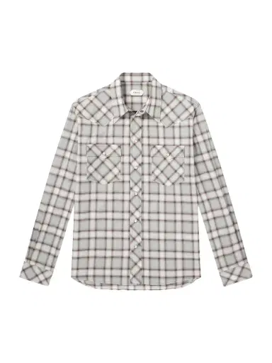 Versace Checked Cotton-Poplin Shirt - Men | Thumbnail 1