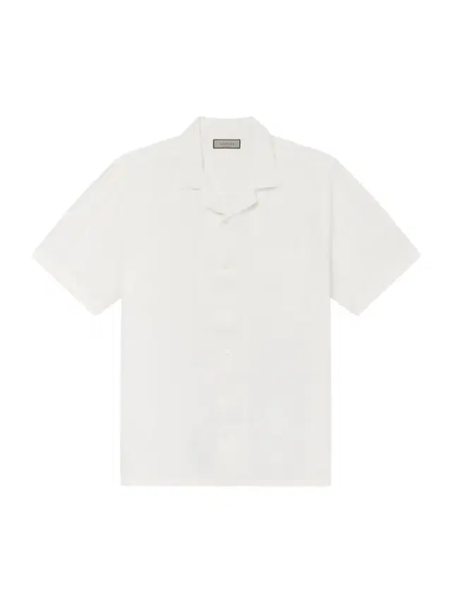 Camp-Collar Linen Shirt - Men