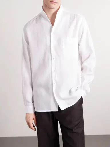 Zegna Oasi Linen Shirt - Men | Thumbnail 3
