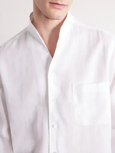 Zegna Oasi Linen Shirt - Men | Thumbnail 5