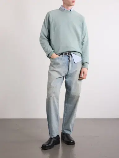 A.PRESSE Cotton-Jersey Sweatshirt - Men | Thumbnail 2 A.PRESSE Cotton-Jersey Sweatshirt - Men | Thumbnail 2