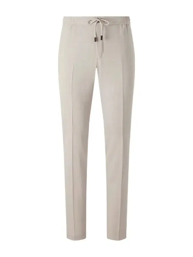 Straight-Leg Pleated Virgin Wool, Silk and Linen-Blend Trousers - Men