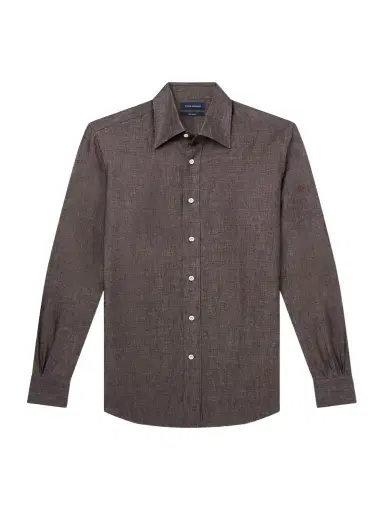 Thom Sweeney Linen Shirt - Men | Thumbnail 1