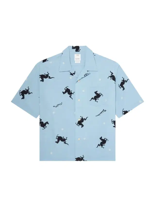 Crosby Camp-Collar Printed Woven Shirt - Men
