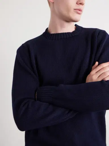 William Lockie Knitted Cotton Sweater - Men | Thumbnail 5 William Lockie Knitted Cotton Sweater - Men | Thumbnail 5