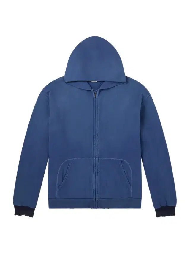 Distressed Cotton-Jersey Zip-Up Hoodie - Men