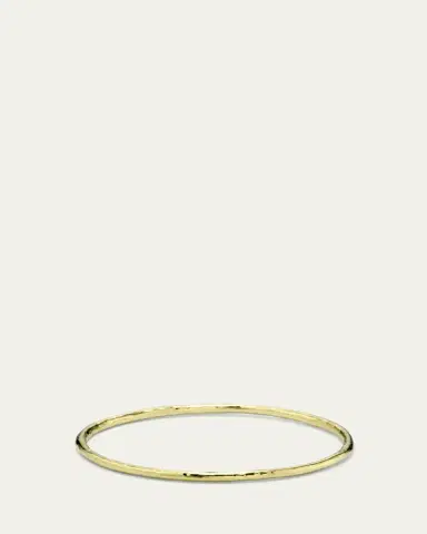 Ippolita Small Hammered Bangle in 18K Gold | Thumbnail 2