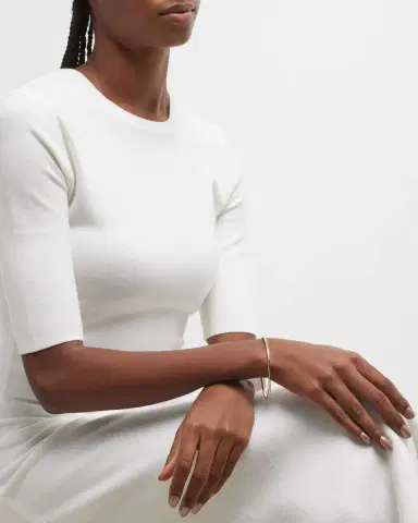 Ippolita Small Hammered Bangle in 18K Gold | Thumbnail 9