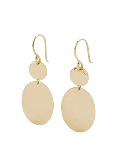 Ippolita Crinkle Hammered Crazy 8 Earrings in 18K | Thumbnail 1