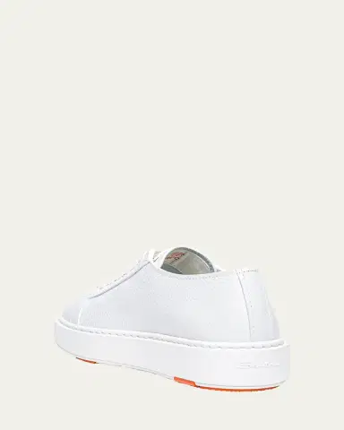 Santoni Anginal Low-Top Leather Sneakers | Thumbnail 2