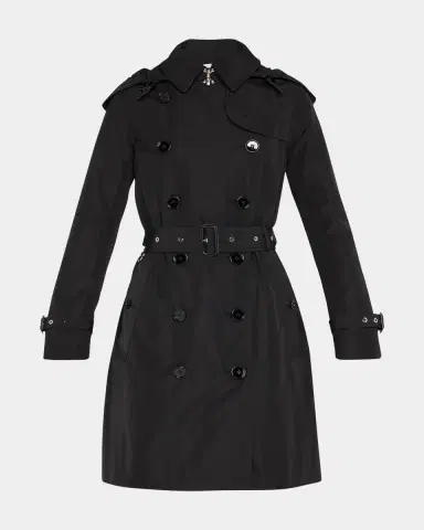 Burberry Kensington Double-Breasted Trench Coat with Detachable Hood | Thumbnail 5 Burberry Kensington Double-Breasted Trench Coat with Detachable Hood | Thumbnail 5