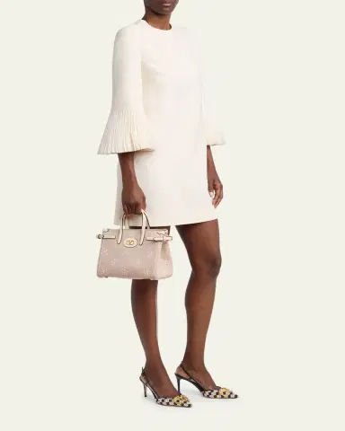Valentino Garavani Small Eyelet-Embroidered Canvas Tote Bag | Thumbnail 5