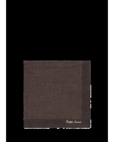 Ralph Lauren Purple Label Pin Dot Cashmere-Silk Pocket Square | Thumbnail 2