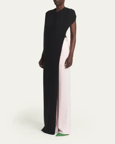 Tom Ford Backless Cape Straight-Leg Jumpsuit | Thumbnail 4 Tom Ford Backless Cape Straight-Leg Jumpsuit | Thumbnail 4