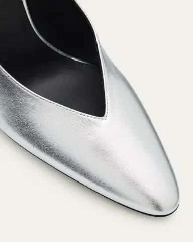 Alaïa 90mm Metallic Leather Pumps | Thumbnail 3 Alaïa 90mm Metallic Leather Pumps | Thumbnail 3