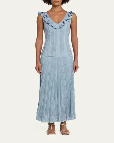 Zimmermann Aster Metallic Frill Top | Thumbnail 2