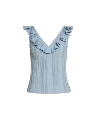 Zimmermann Aster Metallic Frill Top | Thumbnail 1