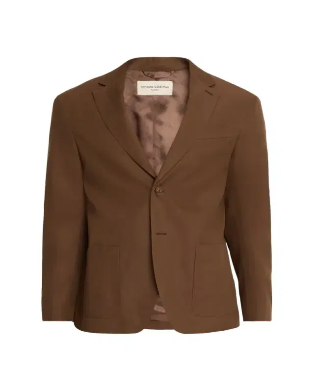 Men's Michel Relaxed Single-Breasted Jacket