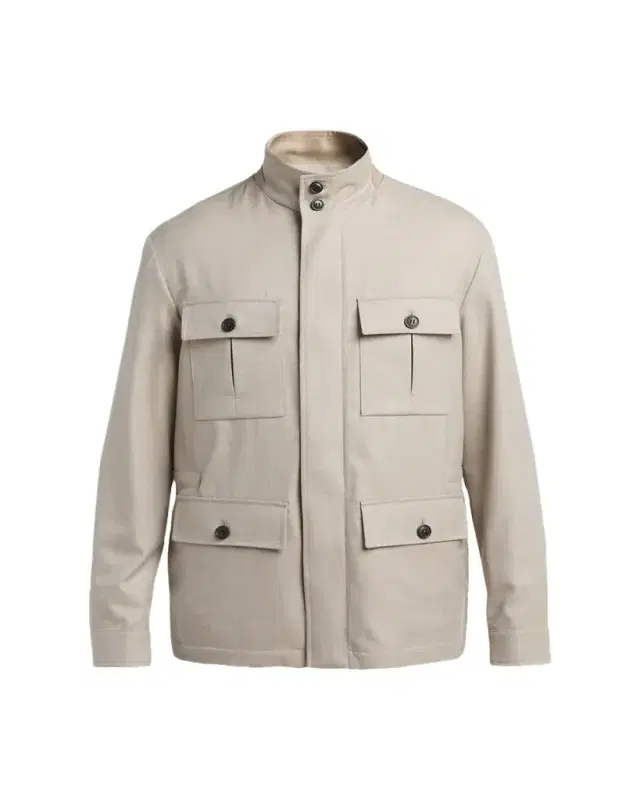 ZEGNA Men's Wool Field Jacket