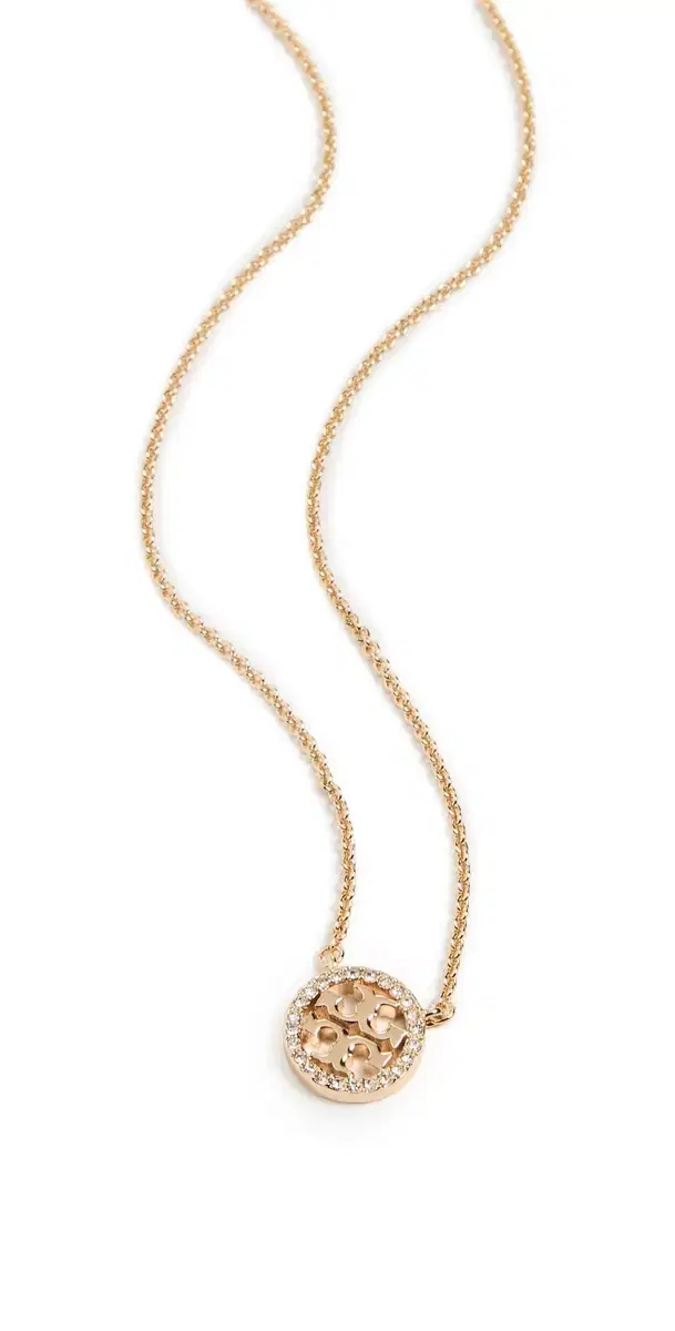 Icon Pavé Pendant Necklace