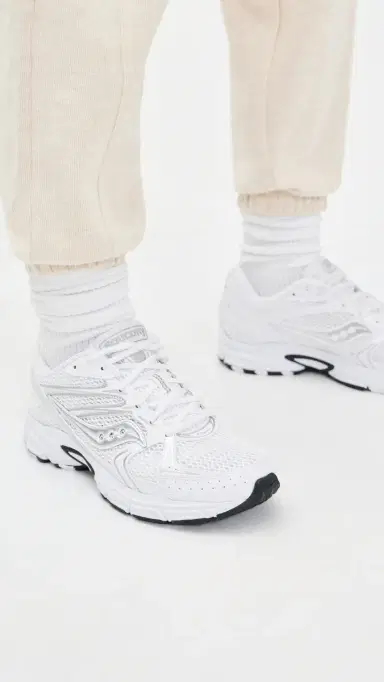 SAUCONY Ride Millennium Sneakers White/Silver | Thumbnail 3 SAUCONY Ride Millennium Sneakers White/Silver | Thumbnail 3