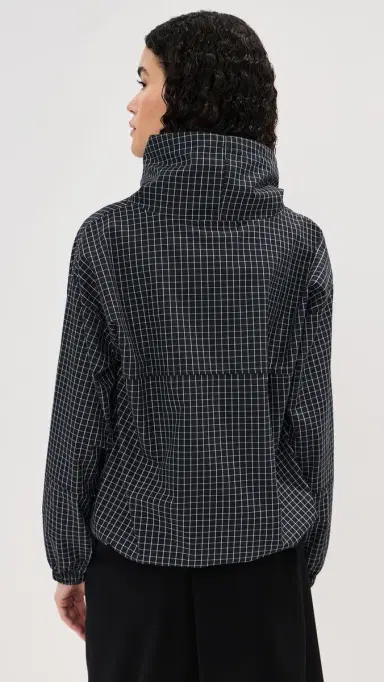 LE BOP Carson Anorak Black Check S | Thumbnail 3