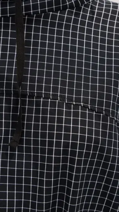 LE BOP Carson Anorak Black Check S | Thumbnail 4
