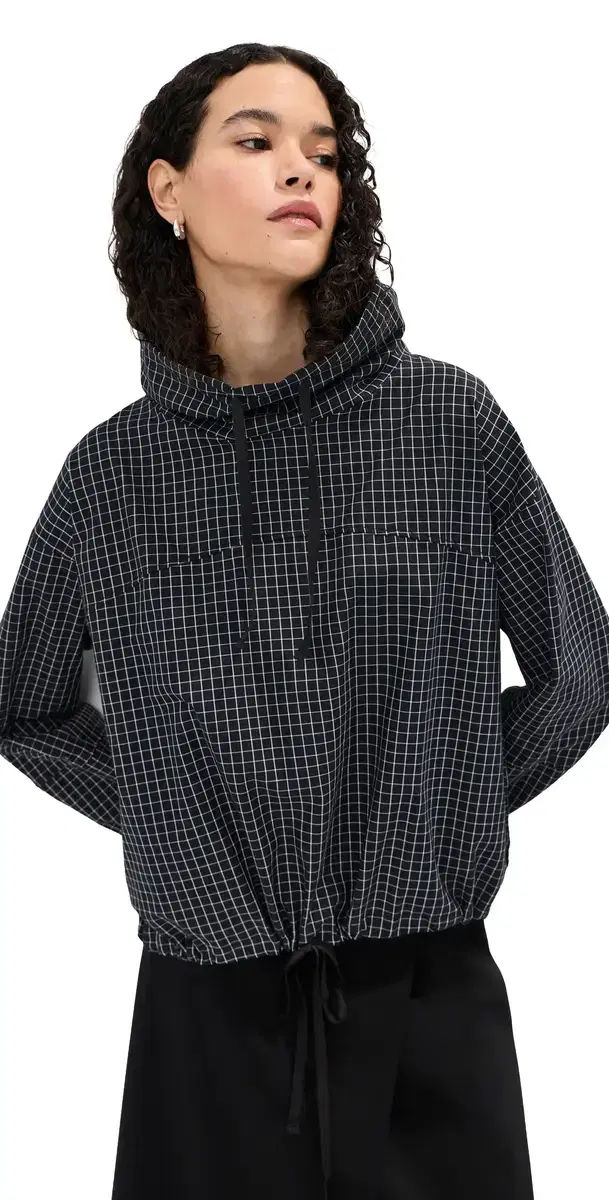 LE BOP Carson Anorak Black Check