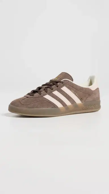 adidas Gazelle Indoor Sneakers Earth Strata/Wonder Qtz/Gum | Thumbnail 2 adidas Gazelle Indoor Sneakers Earth Strata/Wonder Qtz/Gum | Thumbnail 2
