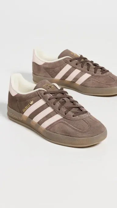 adidas Gazelle Indoor Sneakers Earth Strata/Wonder Qtz/Gum | Thumbnail 5 adidas Gazelle Indoor Sneakers Earth Strata/Wonder Qtz/Gum | Thumbnail 5