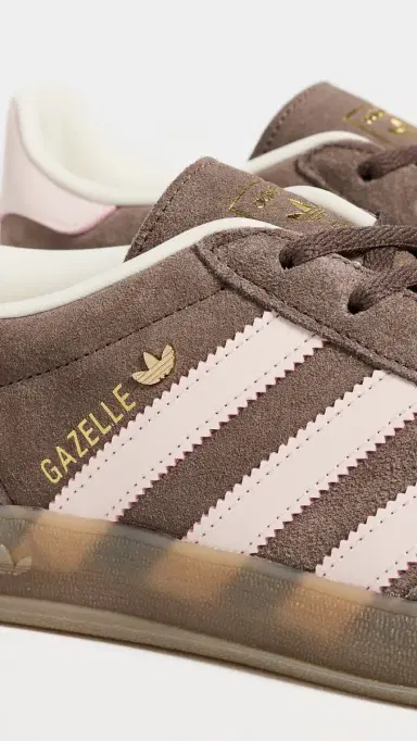 adidas Gazelle Indoor Sneakers Earth Strata/Wonder Qtz/Gum | Thumbnail 6 adidas Gazelle Indoor Sneakers Earth Strata/Wonder Qtz/Gum | Thumbnail 6