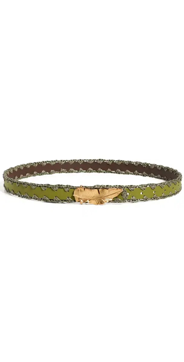 FARM Rio Double Side Belt Military Green One Size