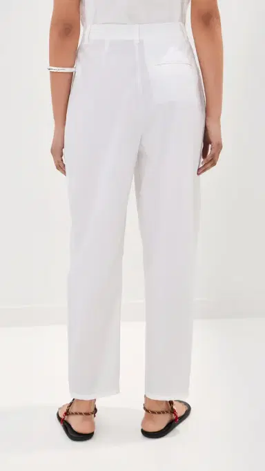 LE BOP Wilder Poplin Pants White | Thumbnail 4