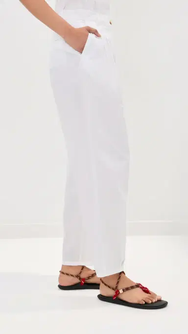 LE BOP Wilder Poplin Pants White | Thumbnail 5