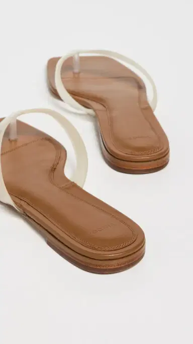 Vince San Juan Jelly Sandals Clear | Thumbnail 4