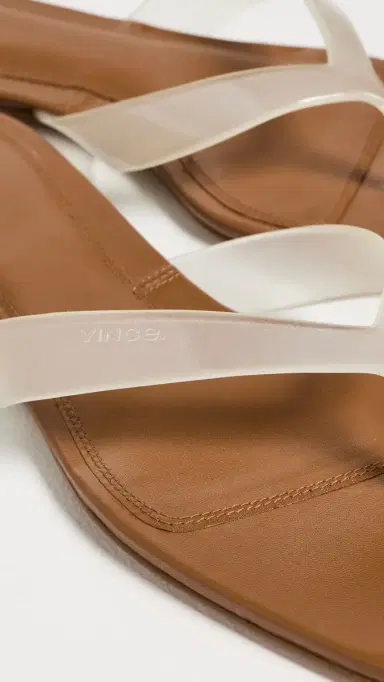 Vince San Juan Jelly Sandals Clear | Thumbnail 6