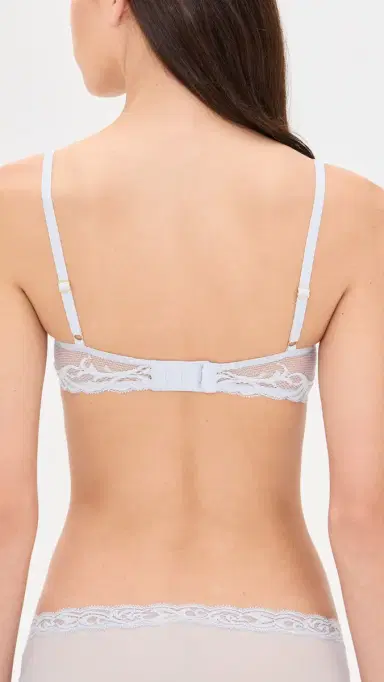 Natori Feathers Plunge T-Shirt Bra Frosted Sky | Thumbnail 3 Natori Feathers Plunge T-Shirt Bra Frosted Sky | Thumbnail 3