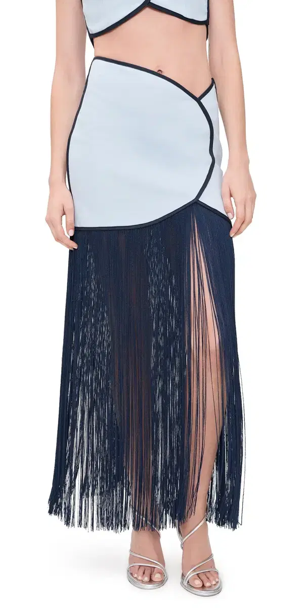 Joelle Linen kirt Ice Blue