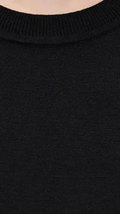Hatch The Softsculpt Knit Tee Black | Thumbnail 6 Hatch The Softsculpt Knit Tee Black | Thumbnail 6