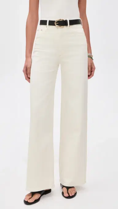 DL1961 Hepburn Wide Leg Jeans Eggshell (DL Ultimate) 30 | Thumbnail 2 DL1961 Hepburn Wide Leg Jeans Eggshell (DL Ultimate) 30 | Thumbnail 2