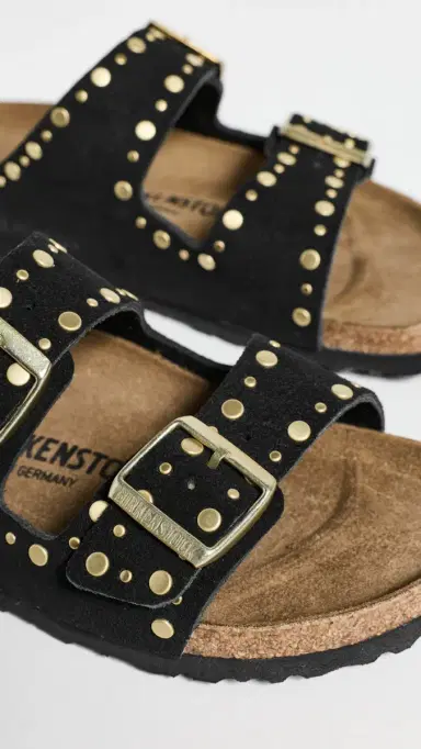 Birkenstock Arizona Rivets Sandals Black 37 | Thumbnail 6