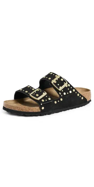 Birkenstock Arizona Rivets Sandals Black 37 | Thumbnail 1