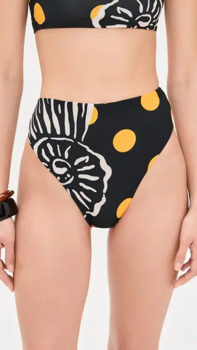 Cala de la Cruz ulu Bikini Bottoms Calicobw | Thumbnail 2