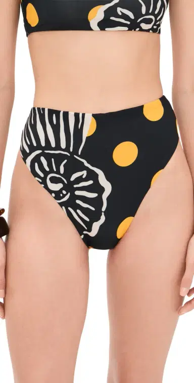 Cala de la Cruz ulu Bikini Bottoms Calicobw | Thumbnail 1